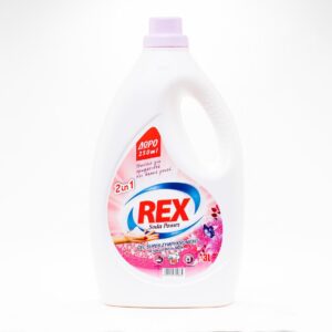 Υγρό Πλυντηρίου Ρούχων REX Soda Power 3lt 2in1 WHITE MUSK