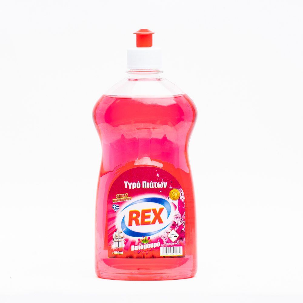 Υγρό πιάτων Βατόμουρο REX 500ml
