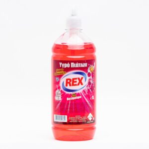 Υγρό πιάτων Βατόμουρο REX 1lt με αντλία