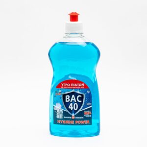 Υγρό πιάτων BAC 40 500ml με δραστική ουσία LACTIC ACID